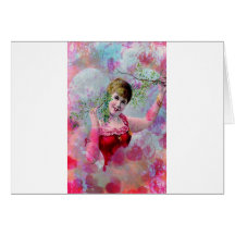 AWAITING MY VALENTINE'S CALL.jpg Greeting Card