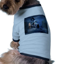 AWAITING THE DEATH OF CORPORATE GREED PET SHIRT
