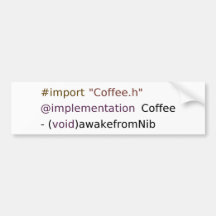 awakefromNib Bumper Sticker