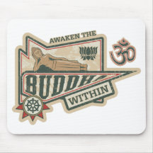 Awaken the Buddha Within Mousepad