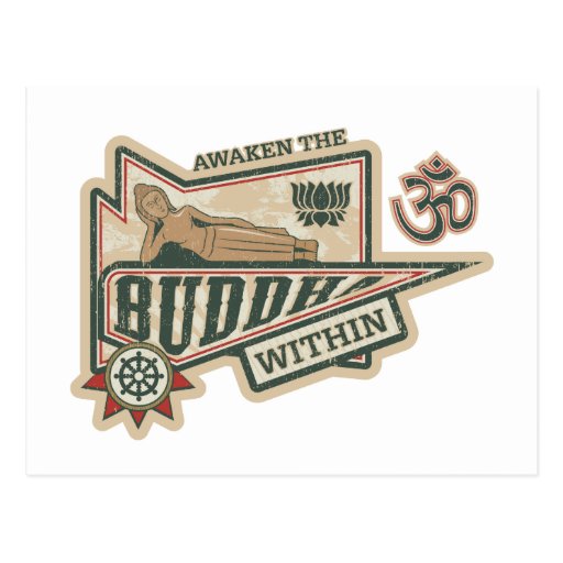 Awaken the Buddha Within Postcards