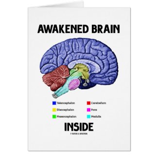 Awakened Brain Inside (Brain Anatomy) Card