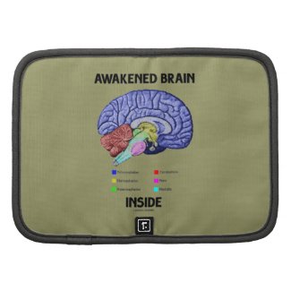 Awakened Brain Inside (Brain Anatomy) Folio Planners