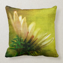 Awakening Floral Pillow by Lois Bryan pillows