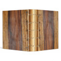Old Fashioned Wood Design Binder binder