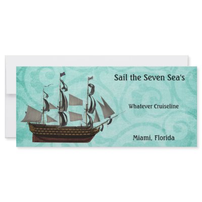 Award Winner Ship Rack Card by forbes1954