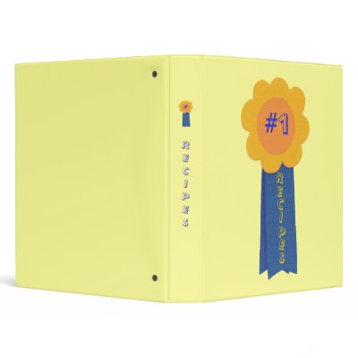Award winning #1 Recipes, binder by Cherylsart