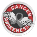 Awareness 14 Brain Cancer Party Plate