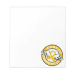 Awareness 14 Childhood Cancer Memo Notepads