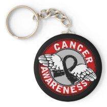 Awareness 14 Melanoma Keychains
