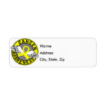 Awareness 14 Testicular Cancer Return Address Labels