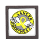 Awareness 14 Testicular Cancer Premium Jewelry Boxes