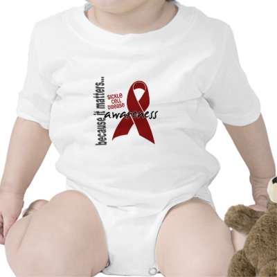 Awareness 1 Sickle Cell Disease Bodysuit by awarenessgifts