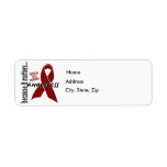 Awareness 1 Sickle Cell Disease Return Address Label
