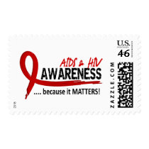 Awareness 2 AIDS Stamp