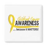 Awareness 2 Childhood Cancer Magnet