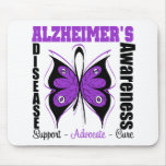 Awareness Butterfly Alzheimers Disease Mousepad