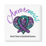 AWARENESS Domestic Violence & Sexual Assault Refrigerator Magnets