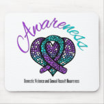 AWARENESS Domestic Violence &amp; Sexual Assault Mouse Pads