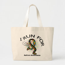 Awareness I Run For Autism Bags