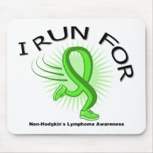 Awareness I Run For Non-Hodgkin's Lymphoma Mouse Pads