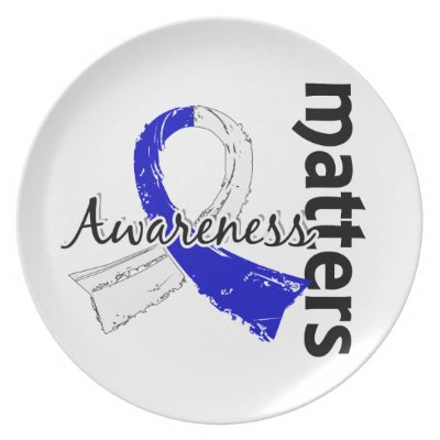 Awareness Matters 7 ALS Plates by awarenessgifts