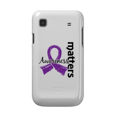 Awareness Matters 7 Alzheimer's Disease Samsung Galaxy S Case by awarenessgifts