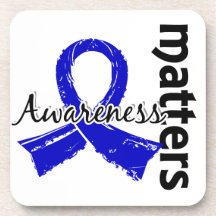 Awareness Matters 7 Ankylosing Spondylitis Beverage Coasters