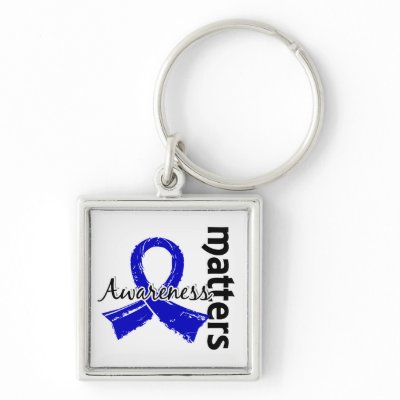 Awareness Matters 7 Ankylosing Spondylitis Key Chain by awarenessgifts