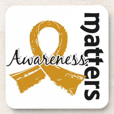 Awareness Matters 7 Appendix Cancer Coaster by awarenessgifts