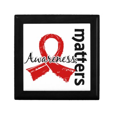 Awareness Matters 7 Blood Cancer Jewelry Box by awarenessgifts