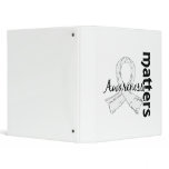 Awareness Matters 7 Bone Cancer 3 Ring Binder