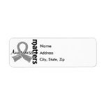 Awareness Matters 7 Brain Cancer Return Address Label