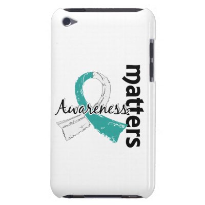 Awareness Matters 7 Cervical Cancer Barely There Ipod Cover by awarenessgifts