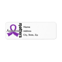 Awareness Matters 7 Epilepsy Custom Return Address Label