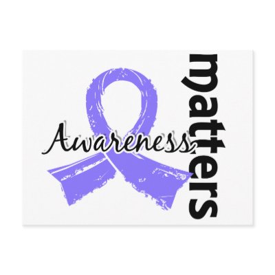 Awareness Matters 7 Esophageal Cancer Post Card by awarenessgifts