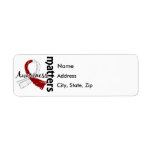 Awareness Matters 7 Head and Neck Cancer Custom Return Address Labels
