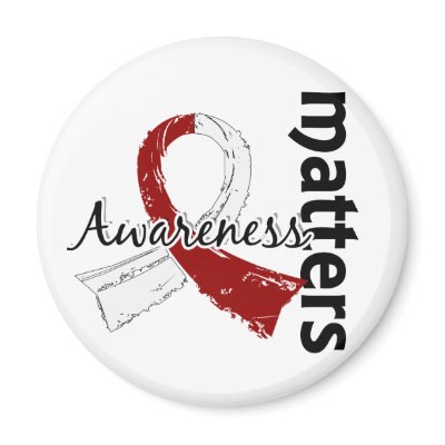 Awareness Matters 7 Head and Neck Cancer Magnets by awarenessgifts