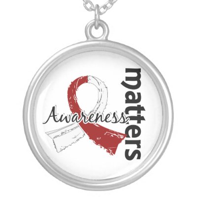 Awareness Matters 7 Head and Neck Cancer Necklaces by awarenessgifts