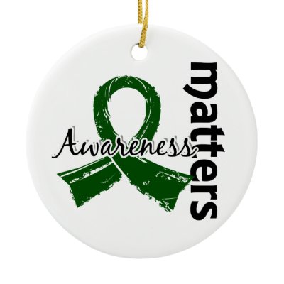 Awareness Matters 7 Liver Cancer Ornament by awarenessgifts