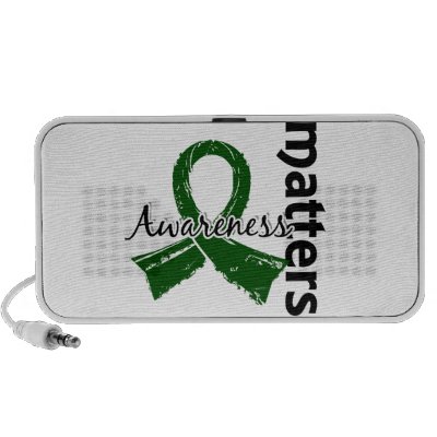 Awareness Matters 7 Liver Cancer Ipod Speakers by awarenessgifts