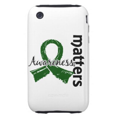 Awareness Matters 7 Liver Disease Tough Iphone 3 Case by awarenessgifts