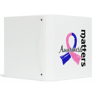Awareness Matters 7 Male Breast Cancer Binders by awarenessgifts