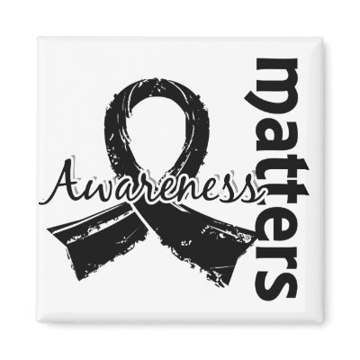 Awareness Matters 7 Melanoma Refrigerator Magnets by awarenessgifts