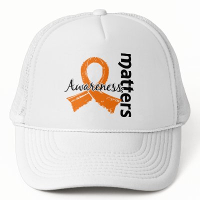 Awareness Matters 7 Multiple Sclerosis Trucker Hat by awarenessgifts
