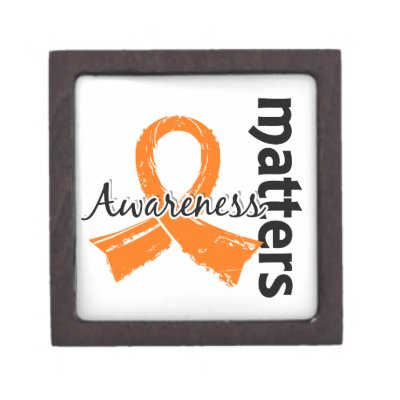 Awareness Matters 7 Multiple Sclerosis Premium Keepsake Box by awarenessgifts
