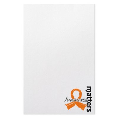 Awareness Matters 7 Multiple Sclerosis Personalized Stationery by awarenessgifts