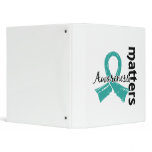 Awareness Matters 7 Peritoneal Cancer Vinyl Binder