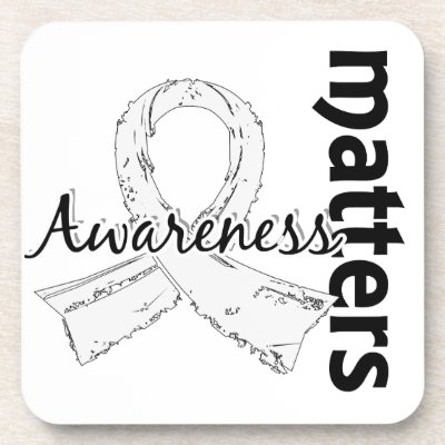 Awareness Matters 7 Retinoblastoma Coasters by awarenessgifts