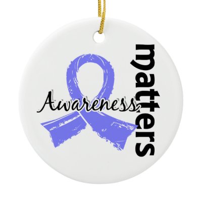 Awareness Matters 7 Scleroderma Christmas Tree Ornament by awarenessgifts
